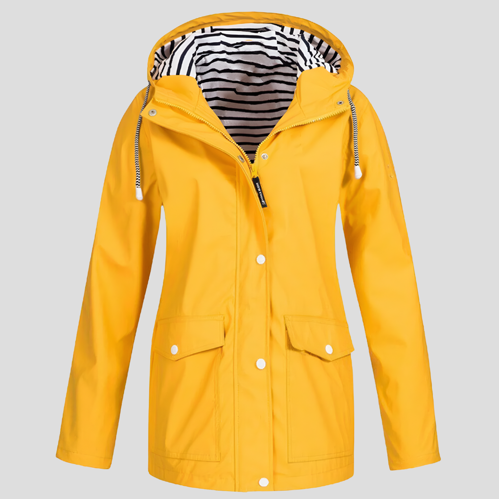 Wasser- und winddichte Damenjacke