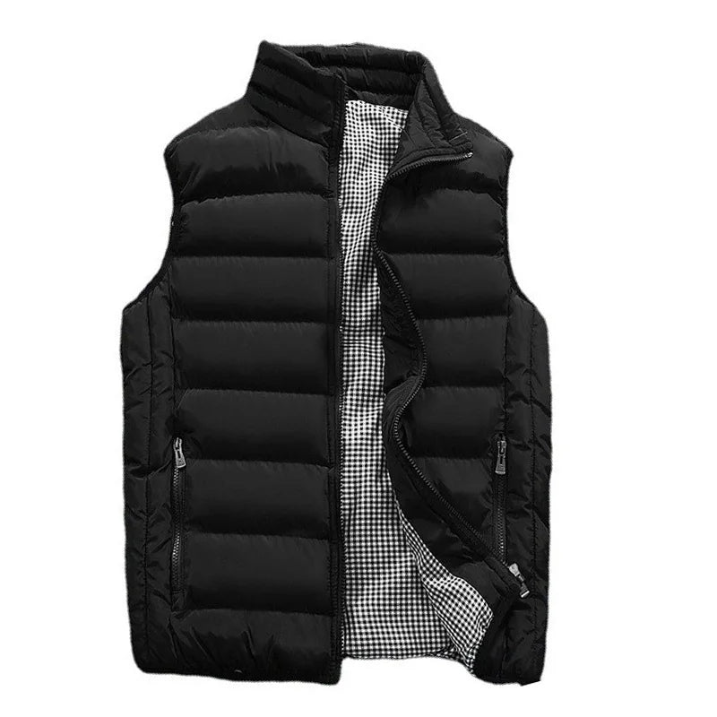 Leichtgewicht-Steppweste für Herren mit sportlichem Design