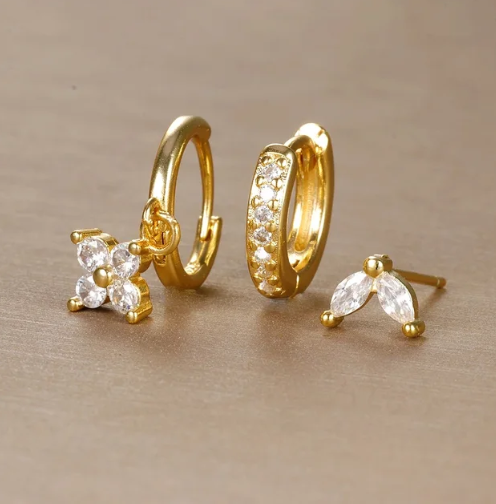Elegantes Ohrring-Set für Damen