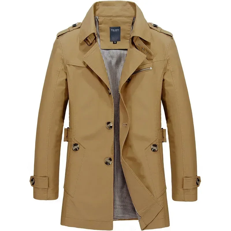 Klassischer Business-Windbreaker für Herren