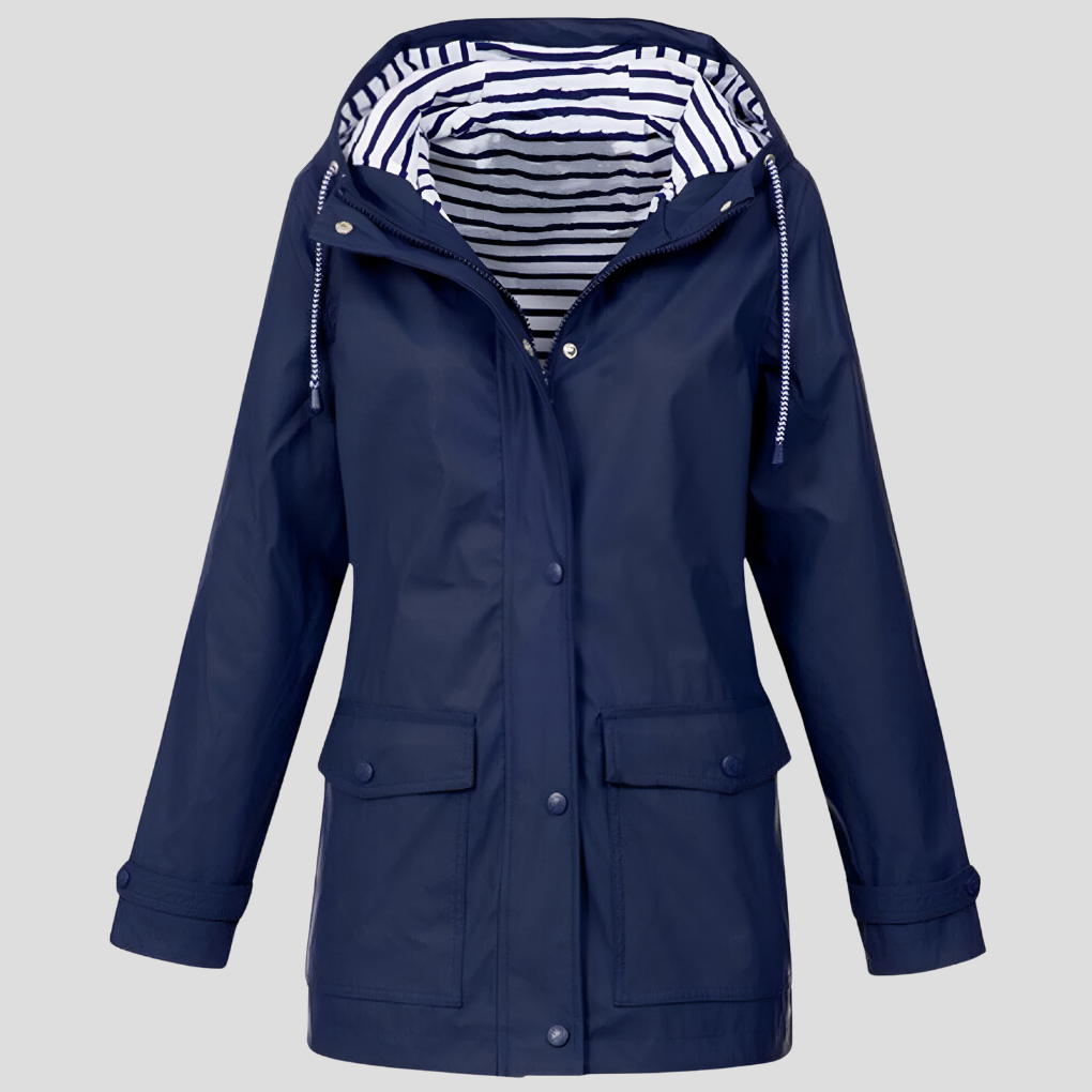 Wasser- und winddichte Damenjacke