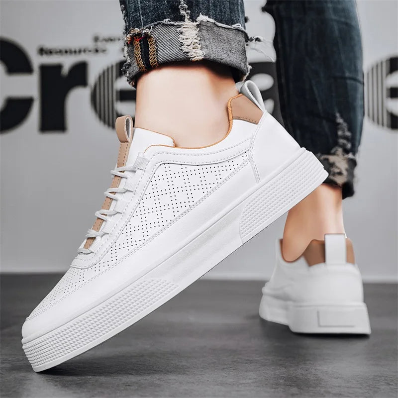 Premium-Leder-Sneaker für Herren
