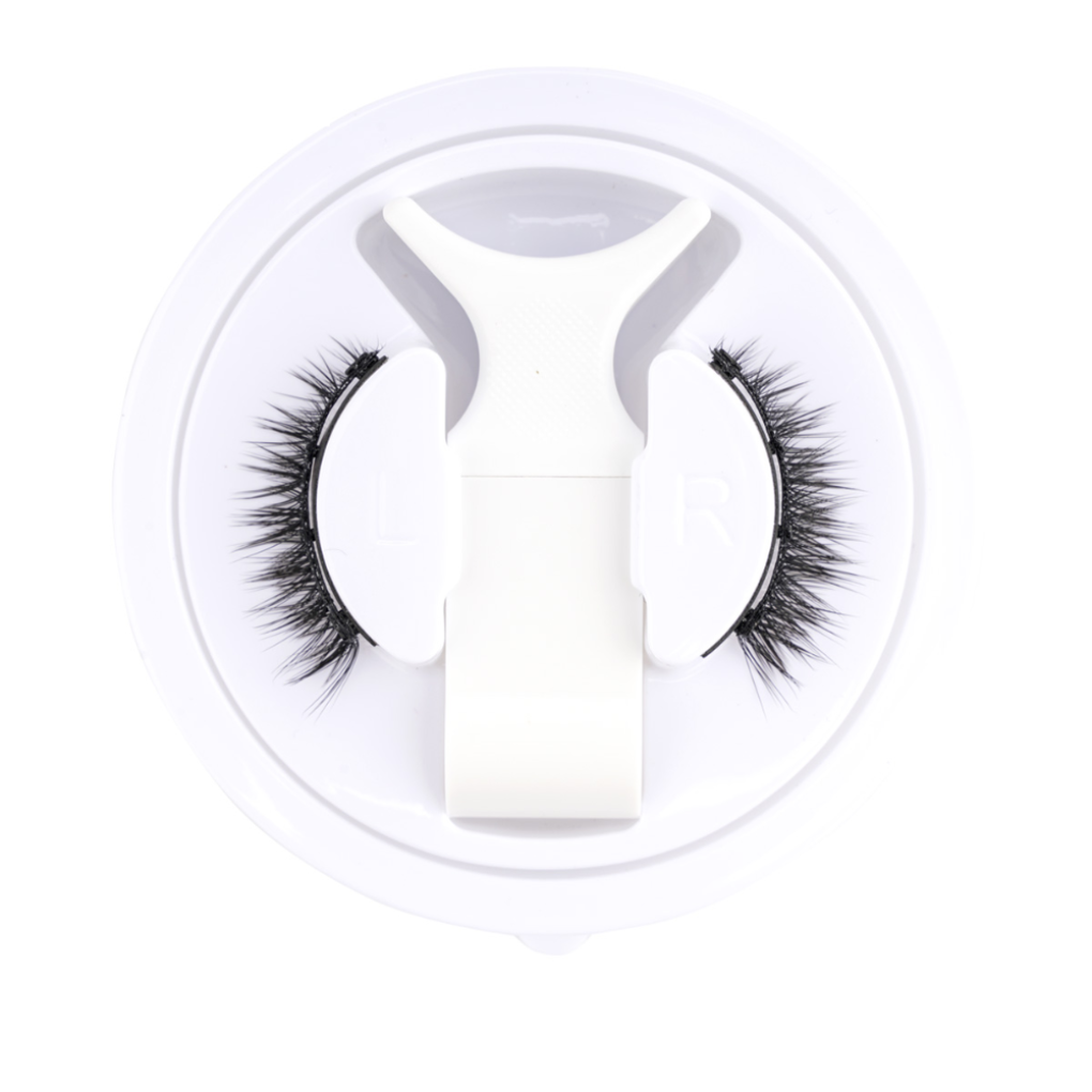 Wiederverwendbares magnetisches Wimpern- und Pinzettenset