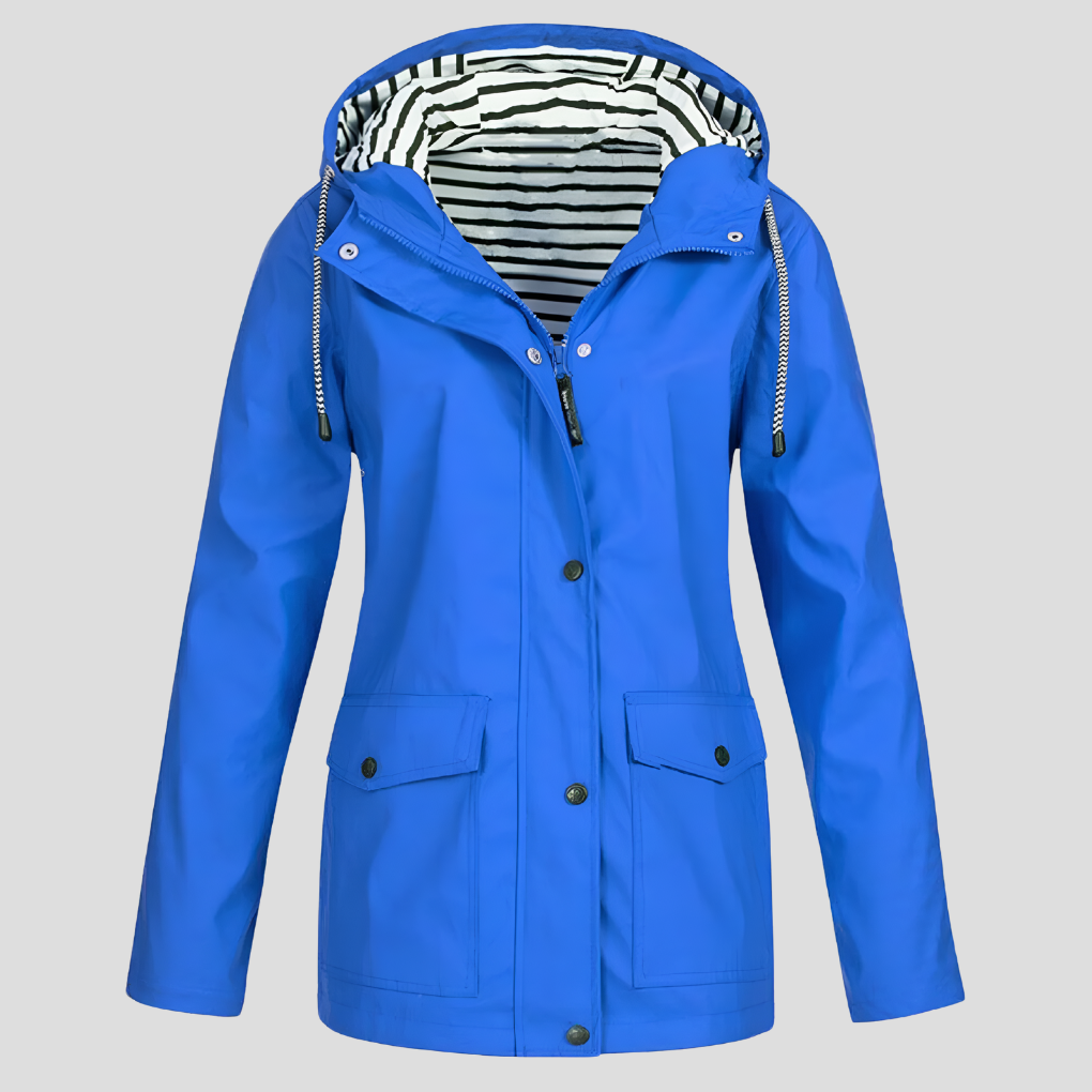 Wasser- und winddichte Damenjacke