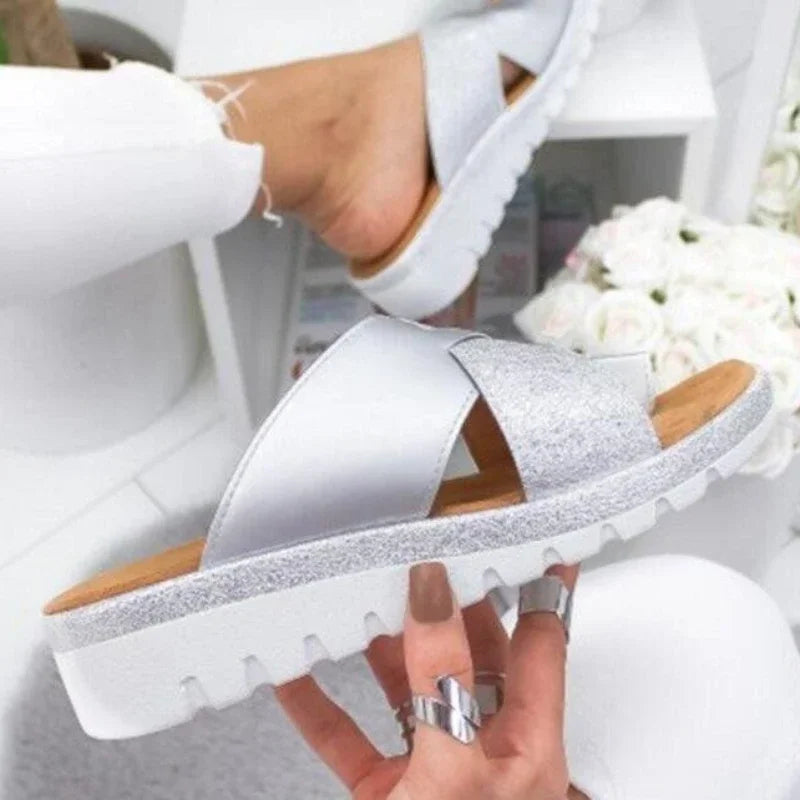 Komfortable Damen-Sandalen mit stilvollem Plateau-Design