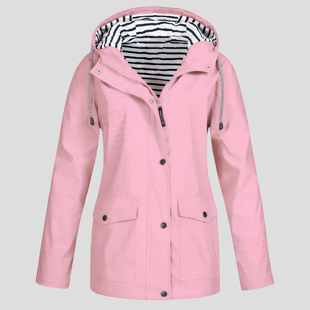 Wasser- und winddichte Damenjacke