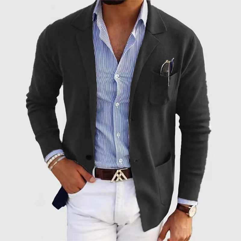 Dan – Stilvoller Herrenblazer mit Casual-Klepptaschen