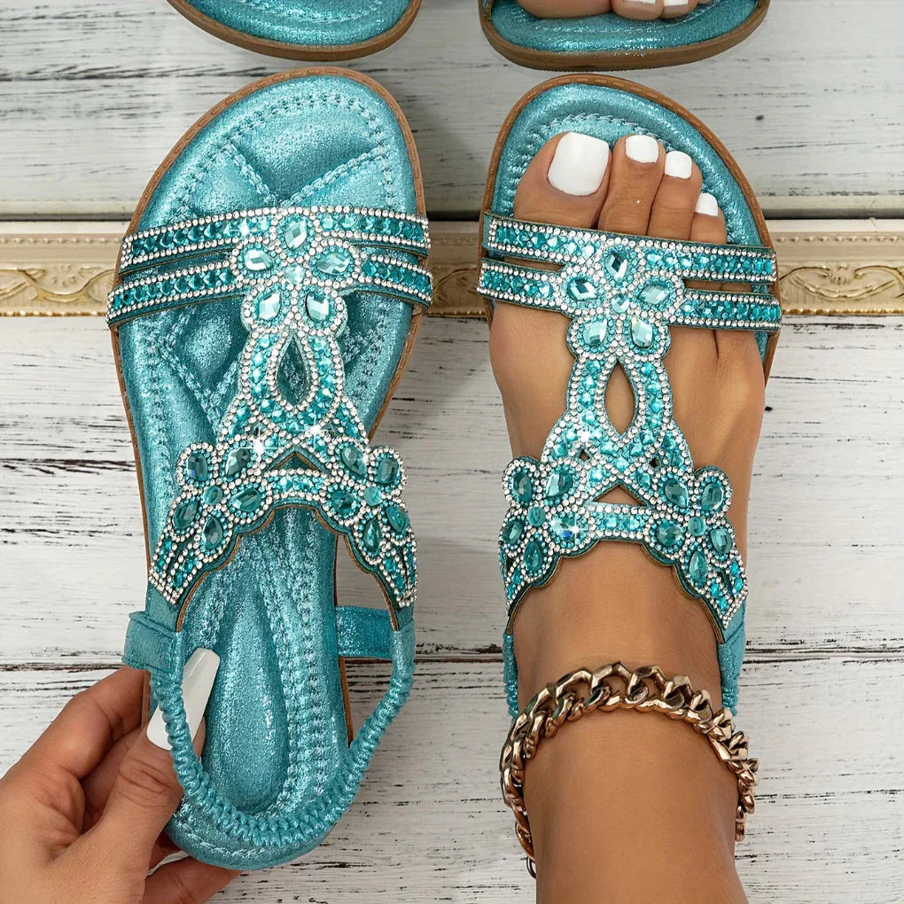 Orthopädische Sandalen im Boho-Stil für Damen
