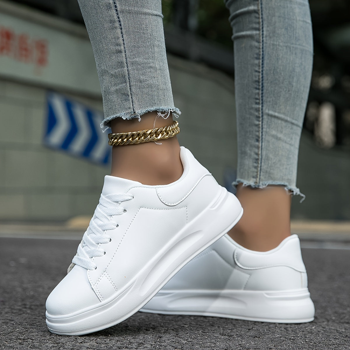 Weiße Ledersneaker – Minimalistischer Klassiker für jeden Tag