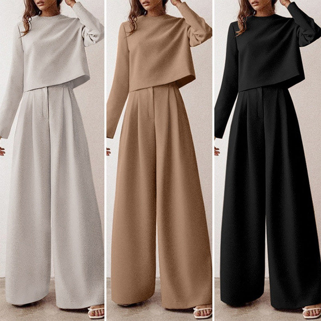 Elegantes zweiteiliges Palazzo-Set