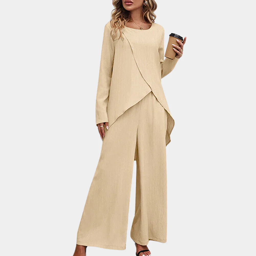 Elegantes 2-teiliges Hosenanzug-Set für Damen