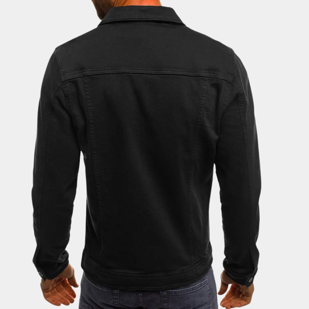 Lässige Jeansjacke für Herren Zeitloser Stil trifft auf alltäglichen Komfort