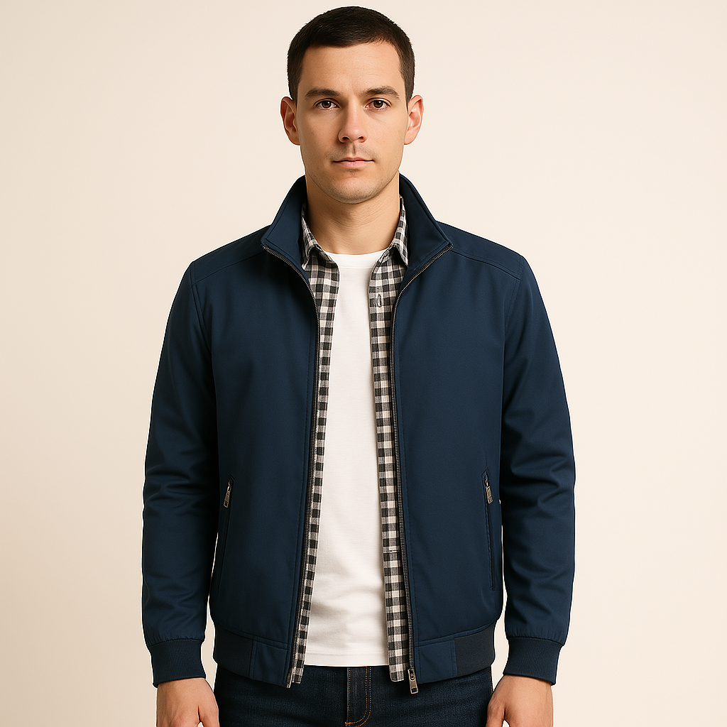 Stilvolle, winddichte Herren-Sommerjacke