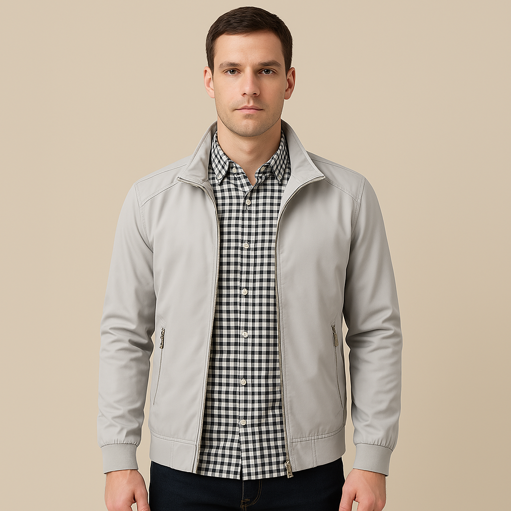 Stilvolle, winddichte Herren-Sommerjacke