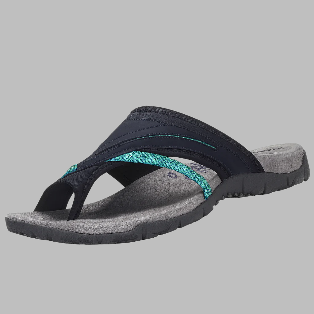 Komfort-Sandalen mit Kreuzriemen