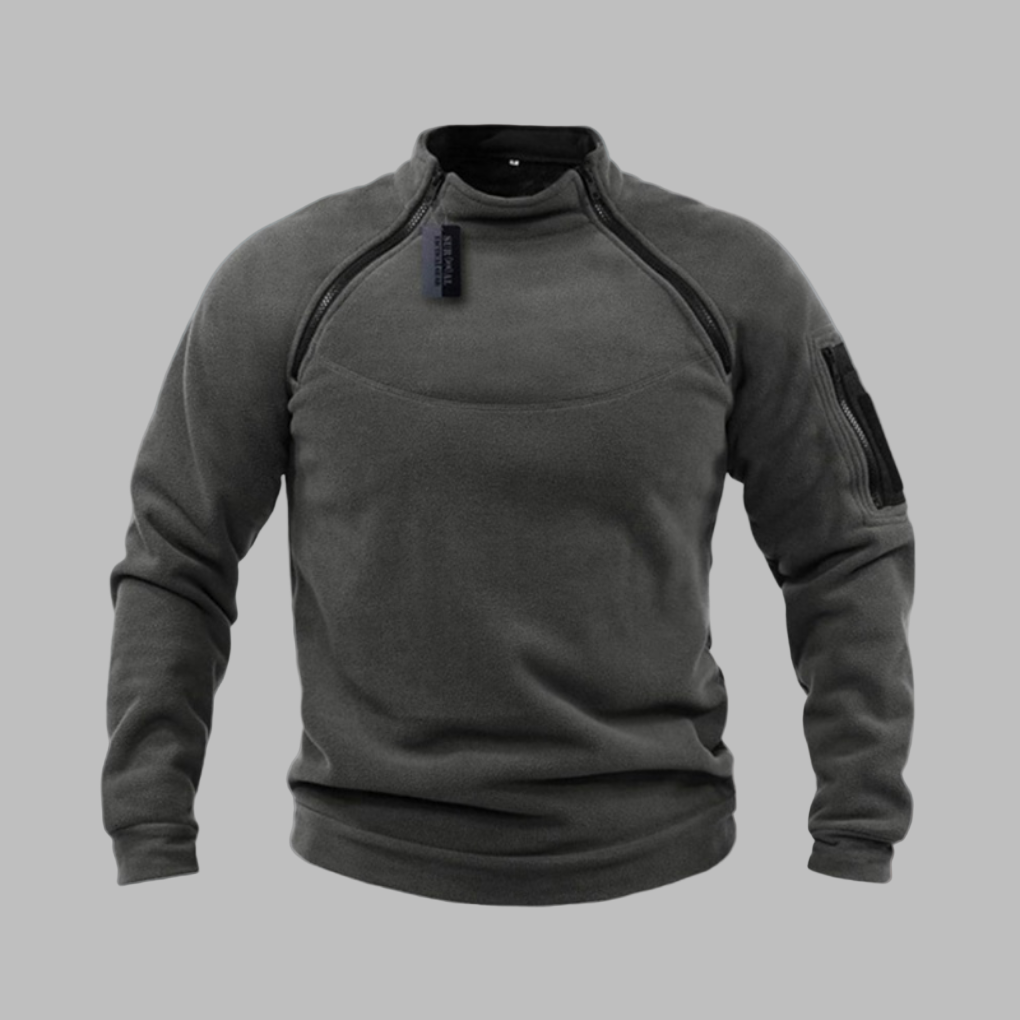 Winddichter und taktischer Fleecepullover für Herren