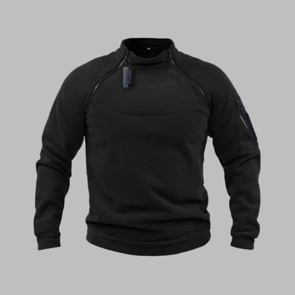 Winddichter und taktischer Fleecepullover für Herren