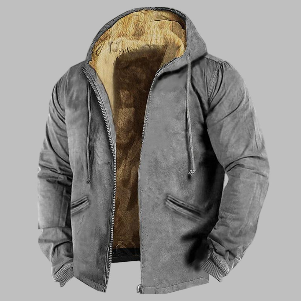 Stylische und gefütterte Winterjacke