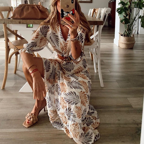 Boho Swing Maxi-Jurk