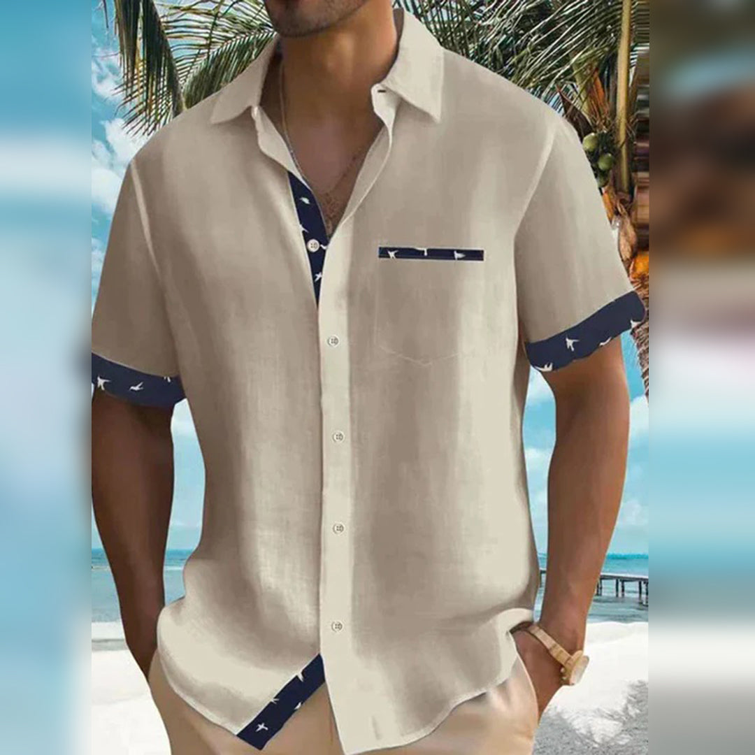 Elegantes Herren Hemd mit atmungsaktiver Passform