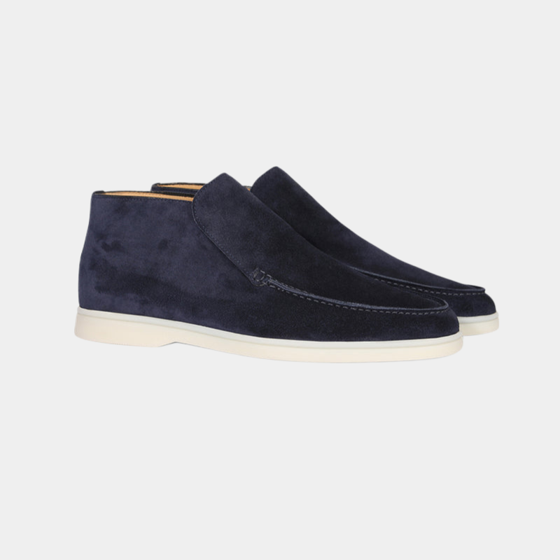 Eleganter Kalbs Suede Herren Loafer