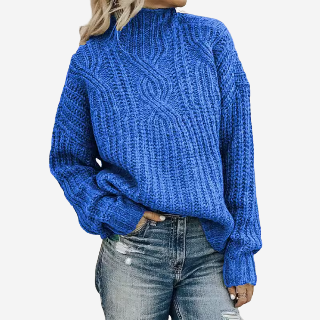 Gestrickter Damenpullover: Komfort trifft Stil