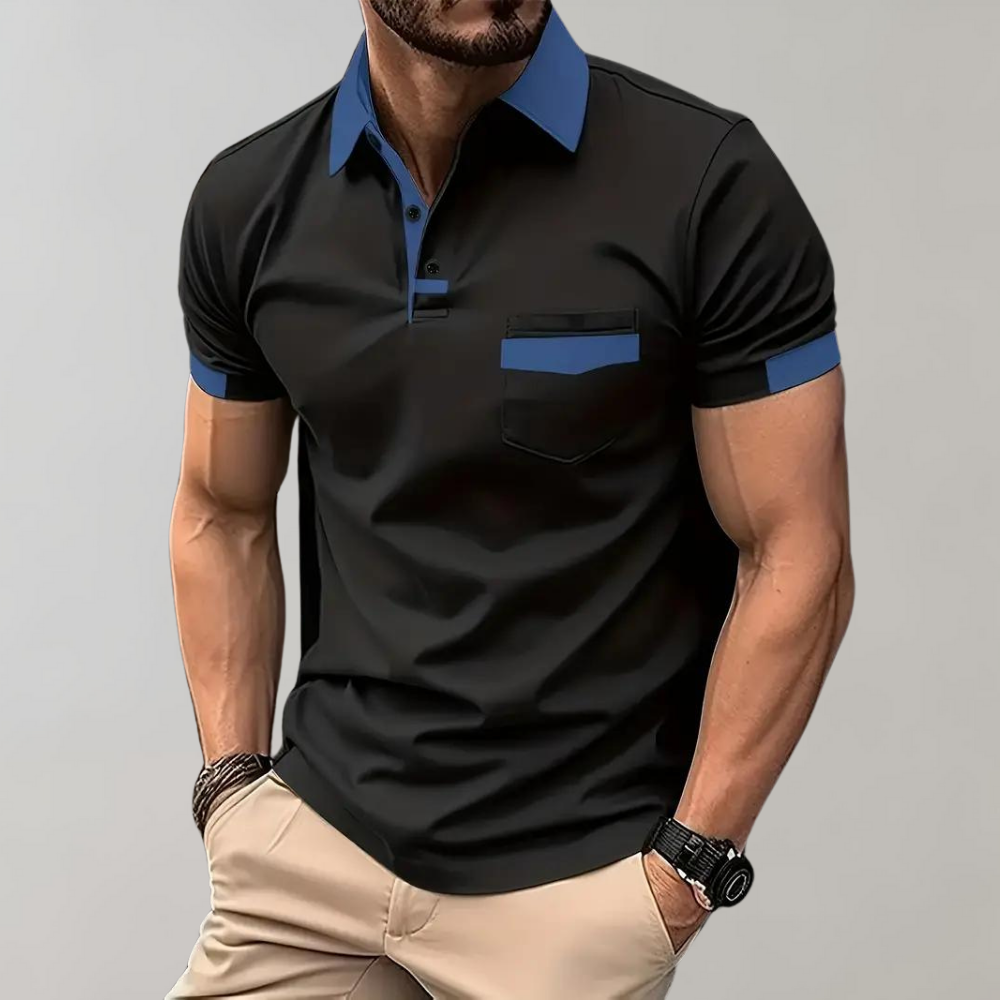 Klassisches Herren-Poloshirt mit Zeitlosem Design