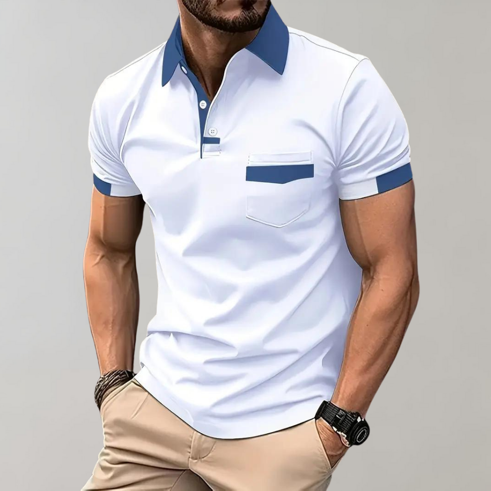 Klassisches Herren-Poloshirt mit Zeitlosem Design