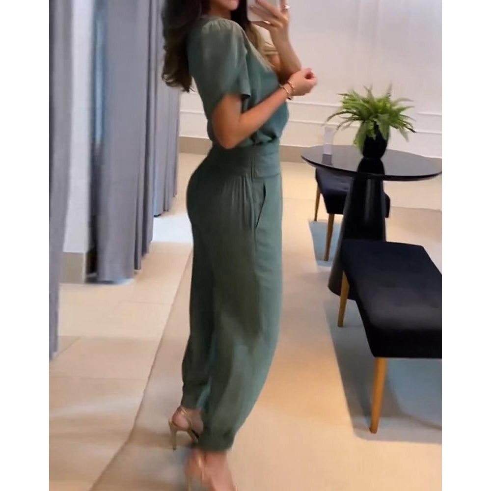 Elegantes bequemes 2-teiliges Damen-Set