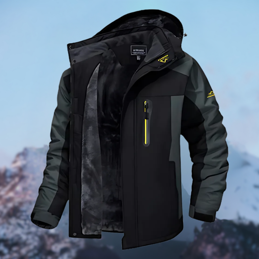 Hochwertige wasserdichte Winterjacke für Herren