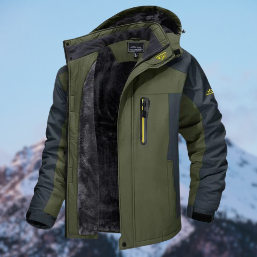 Hochwertige wasserdichte Winterjacke für Herren