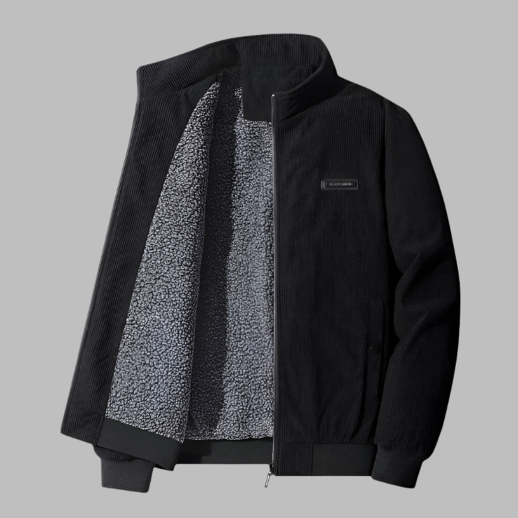 Herren Cord-Winterjacke