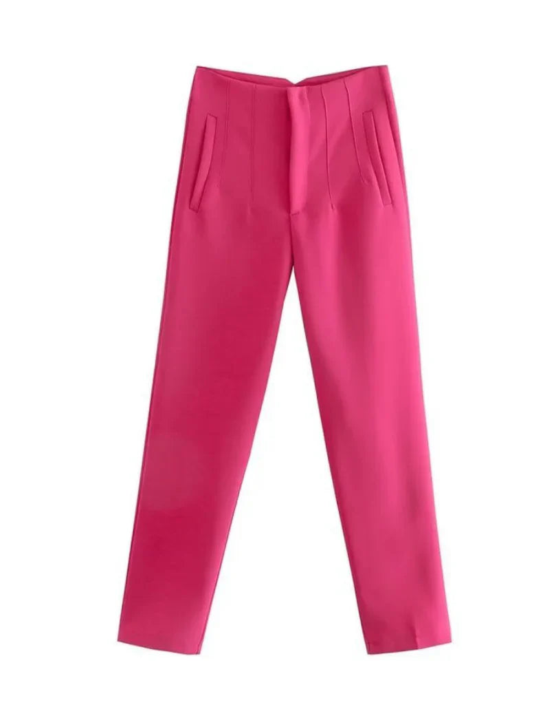 Damenhose mit Knitterfreiem Design