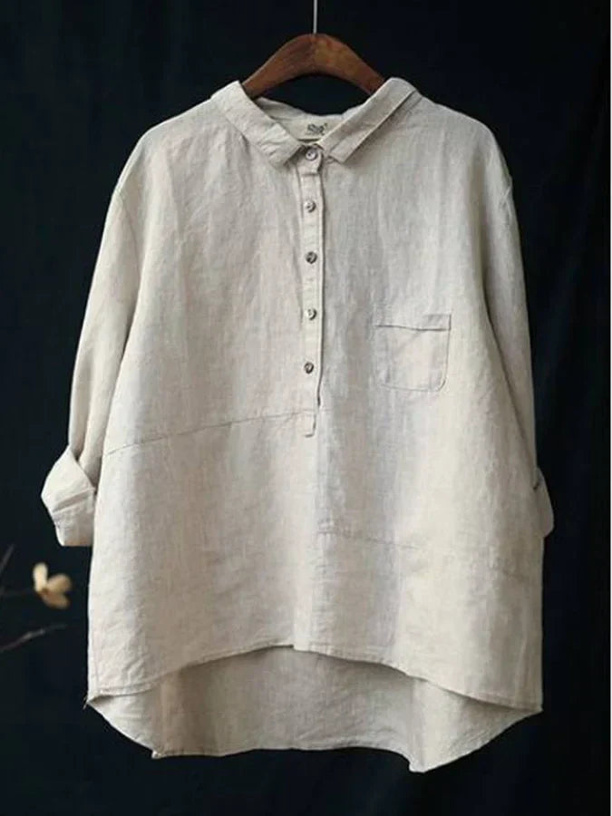 Damenbluse mit langen Ärmeln