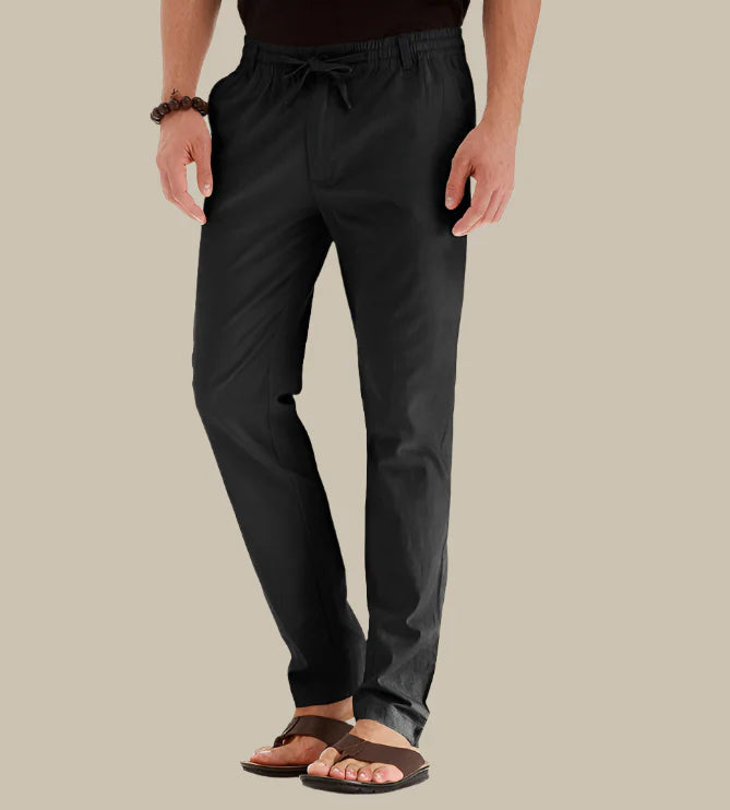 Herren Sommerhose mit Elastischem Bund und Luftigem Komfort