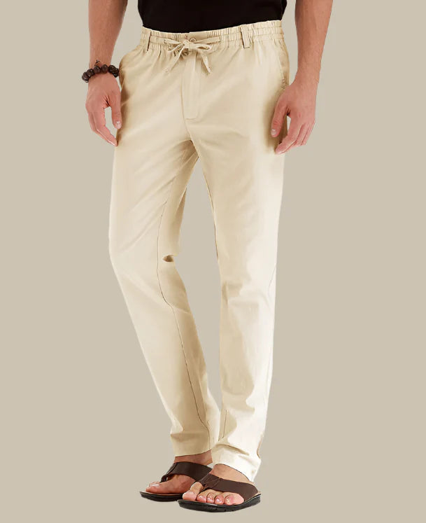 Herren Sommerhose mit Elastischem Bund und Luftigem Komfort