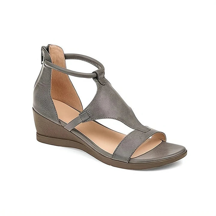 Stilvolle römische Wedge-Sandalen für Damen
