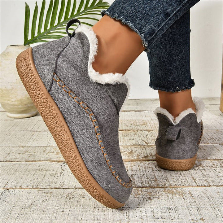 Wolff Damen Slipschuhe – Lässige Winterstiefel mit weichem Futter und rutschfester Sohle