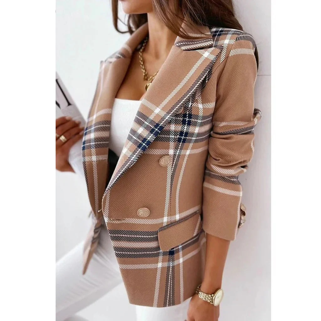 Damen Blazer mit Hemdkragen