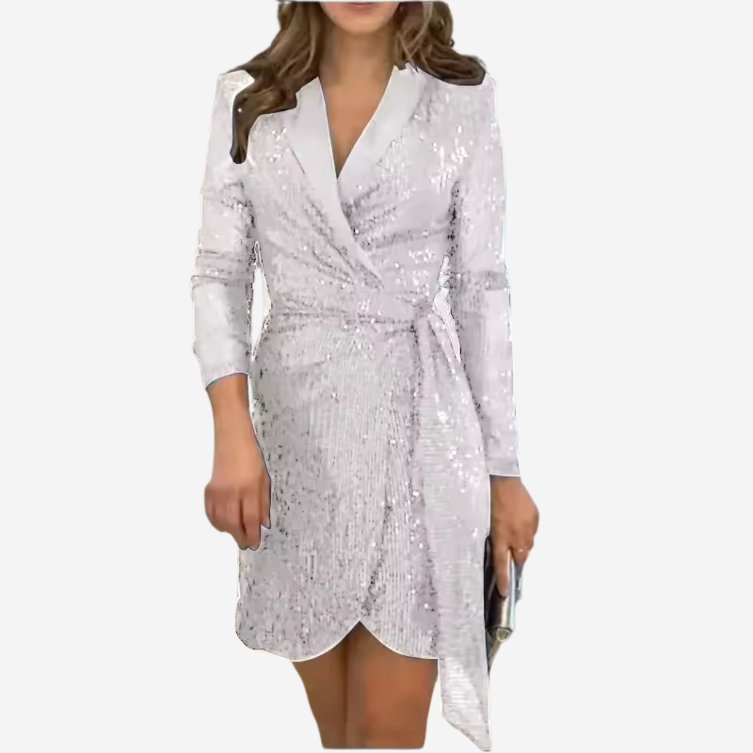 Stilvolles Blazerkleid für Damen Schicke Eleganz mit einem Hauch von Glamour