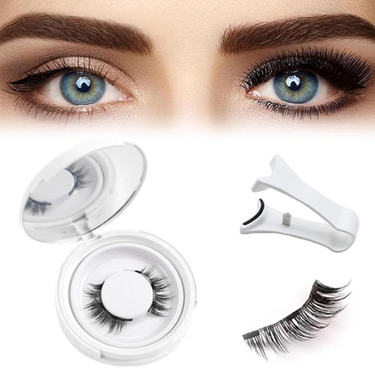 Wiederverwendbares magnetisches Wimpern- und Pinzettenset