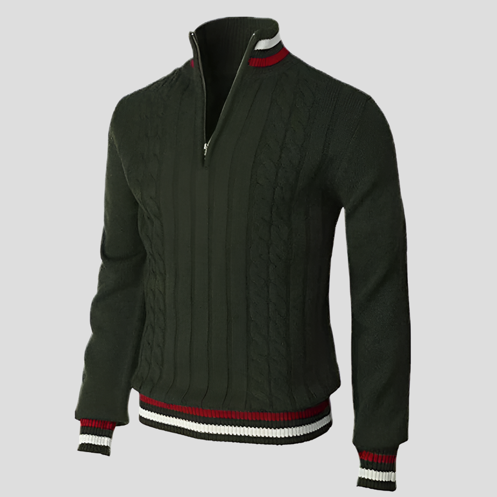 Stylischer Zipper-Pullover für Herren