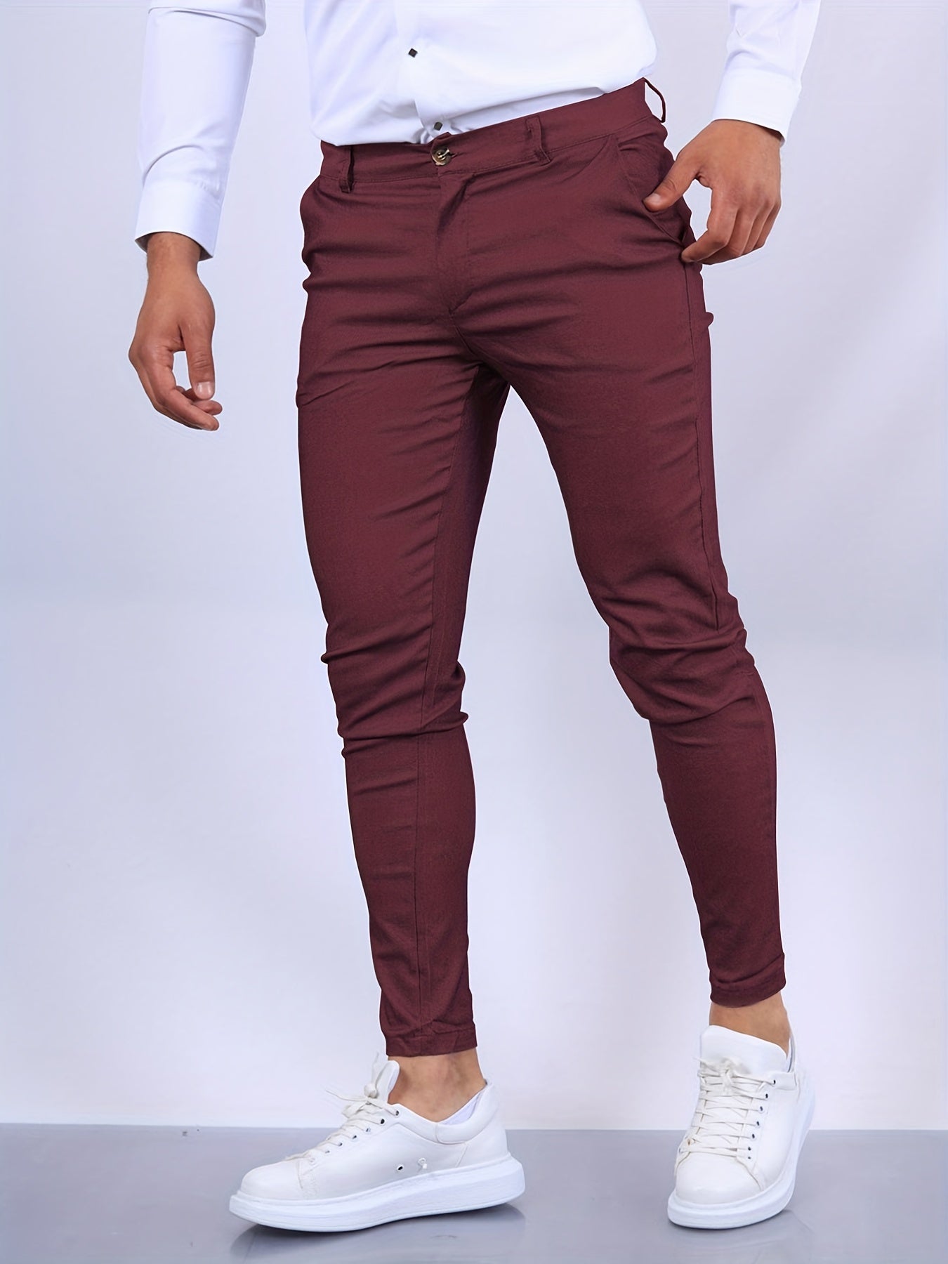 Stretchbare Skinny-Hose für Herren