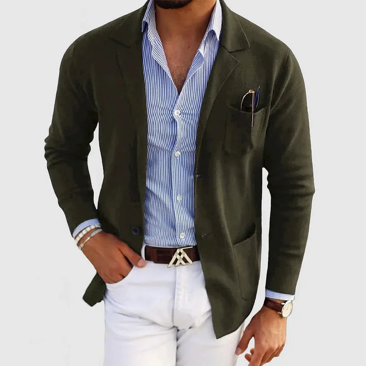 Dan – Stilvoller Herrenblazer mit Casual-Klepptaschen