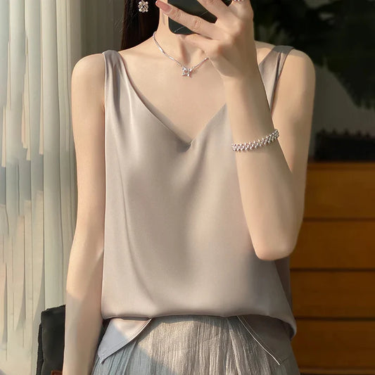 Stilvolles Damen-Seidentop für eine elegante Ausstrahlung