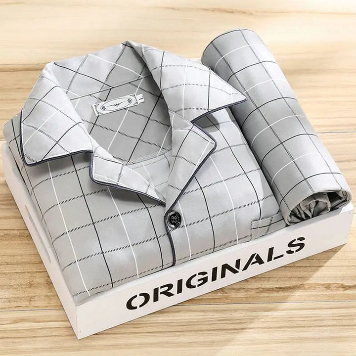 Rex – Pyjama-Set mit Hemd und Knopfleiste