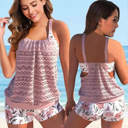 Elegantes Bikini-Set mit Blumenmuster
