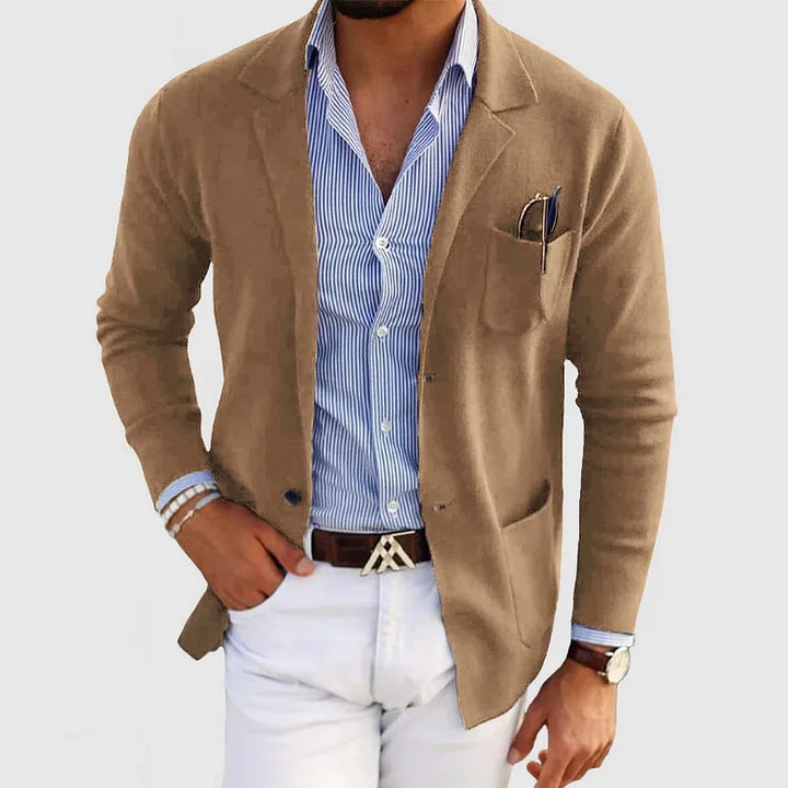 Dan – Stilvoller Herrenblazer mit Casual-Klepptaschen