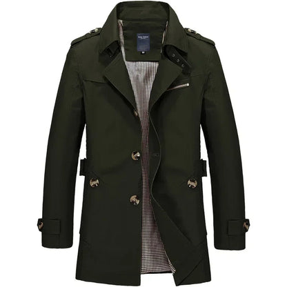 Klassischer Business-Windbreaker für Herren