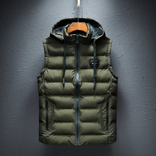 Bodywarmer mit Kapuze